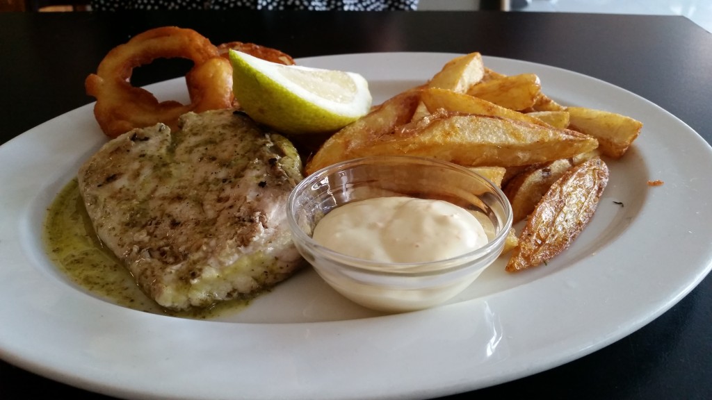 The P.I.T.Z serves more than steak, chops and burgers, such as fresh kabeljou