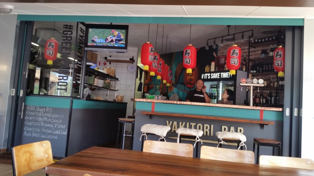 Green Parrot Japanese restaurant and yakitori bar in Durban North