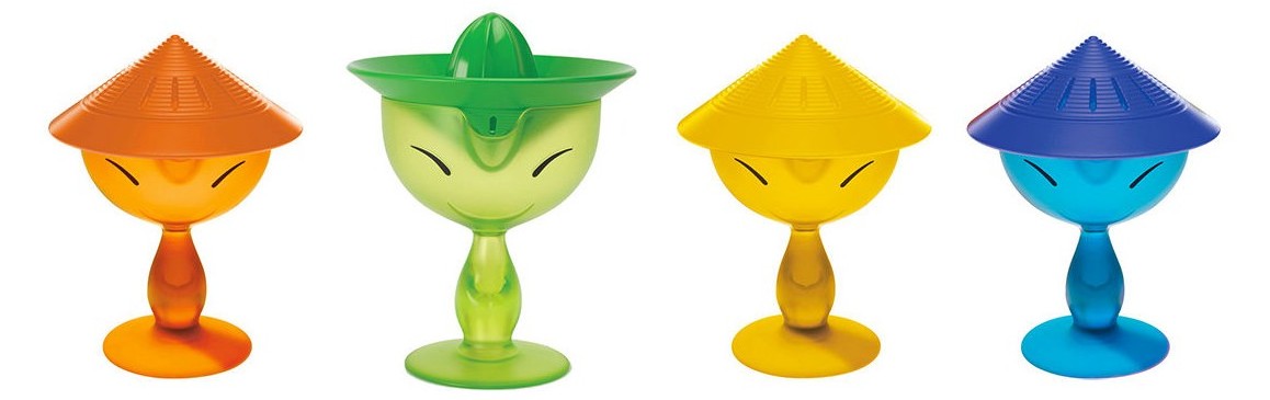 Alessi 's Mandarin Citrus Squeezer with goblet, No that's cool.