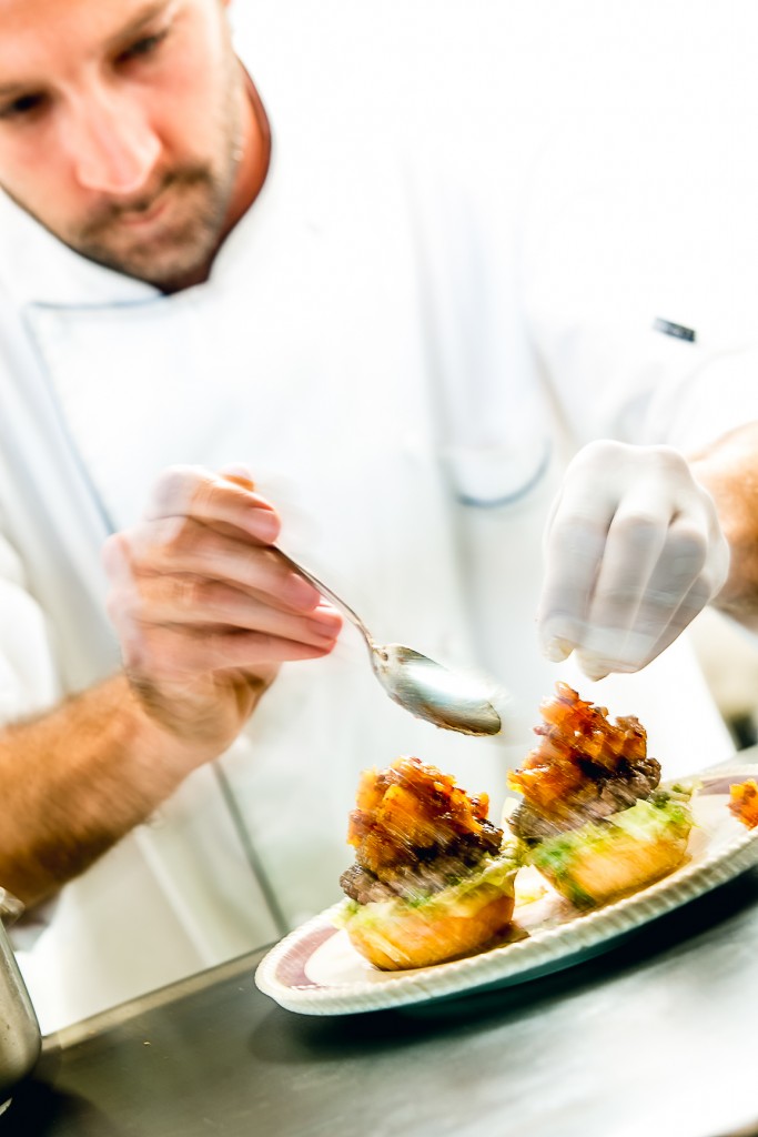 Jordan Semple, the alchemist behind the food at Distillery 03. Picture, by Jono Nienabar is supplied1