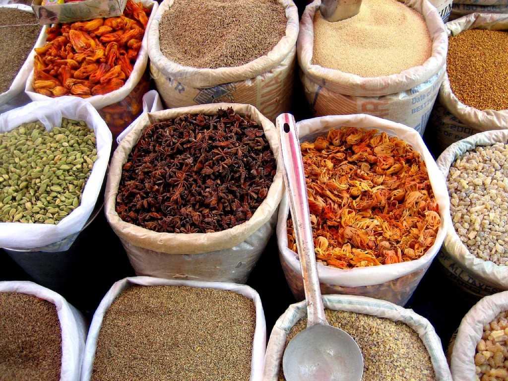 Curry spices - picture from wikipedia.