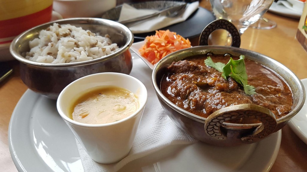 Lamb curry, students style